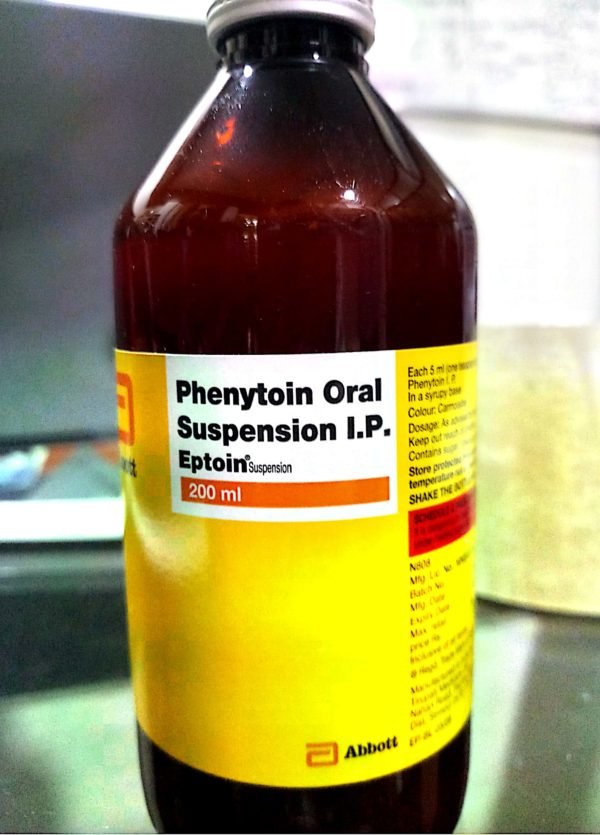 Phenytoin Oral Suspension Eptoin 200ml