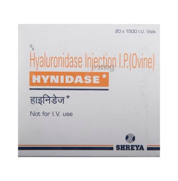 Hyaluronidase Injection IP 1500 IU Hynidase