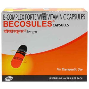 Vitamin B Complex + Vitamin C Becosules Capsule