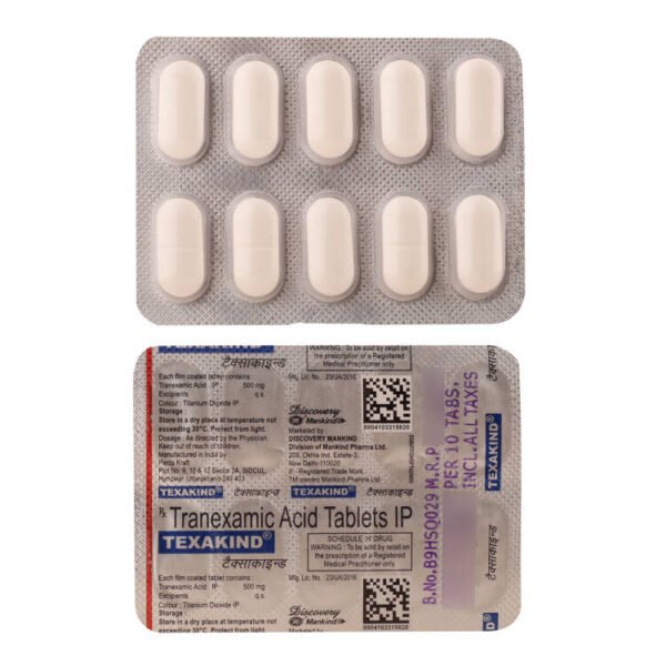 Tranexamic Acid Texakind 500 Capsule