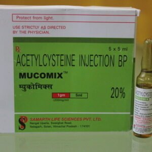 Acetylcysteine Mucomix 1 gm Injection