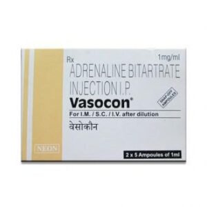 Adrenaline 1mg Vasocon Injection