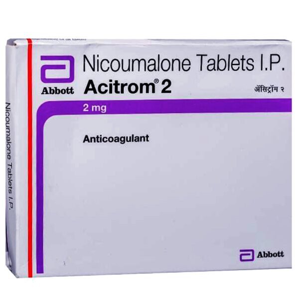 Acenocoumarol 2mg Acitrom Tablet