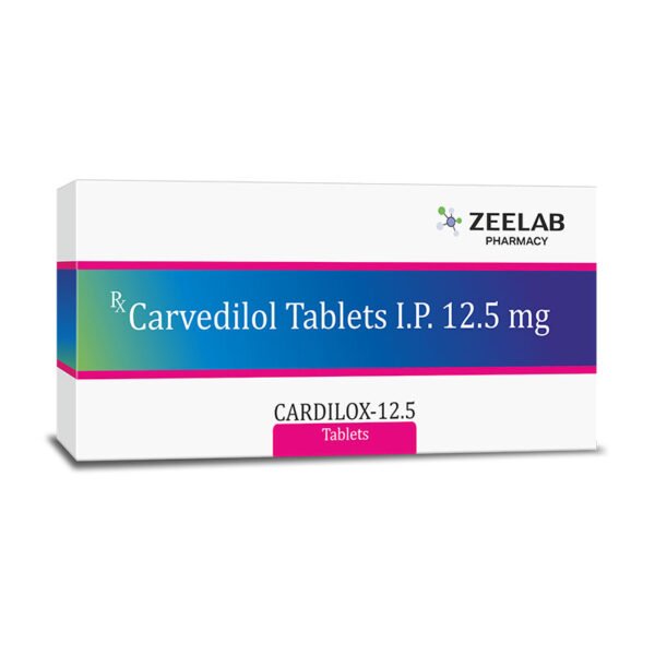 Cardilox 12.5mg Tablet