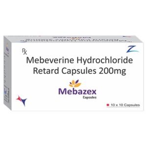 Mebazex 200mg Capsule Mebeverine 