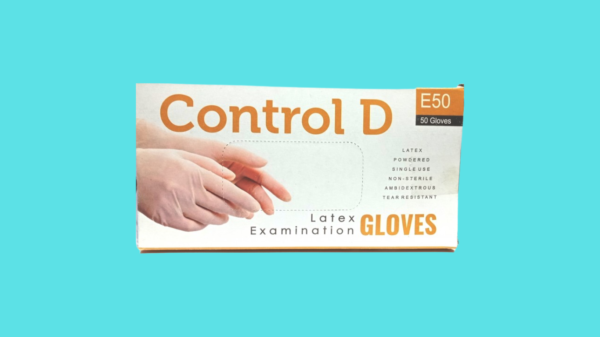 _Control D Latex Examination Gloves